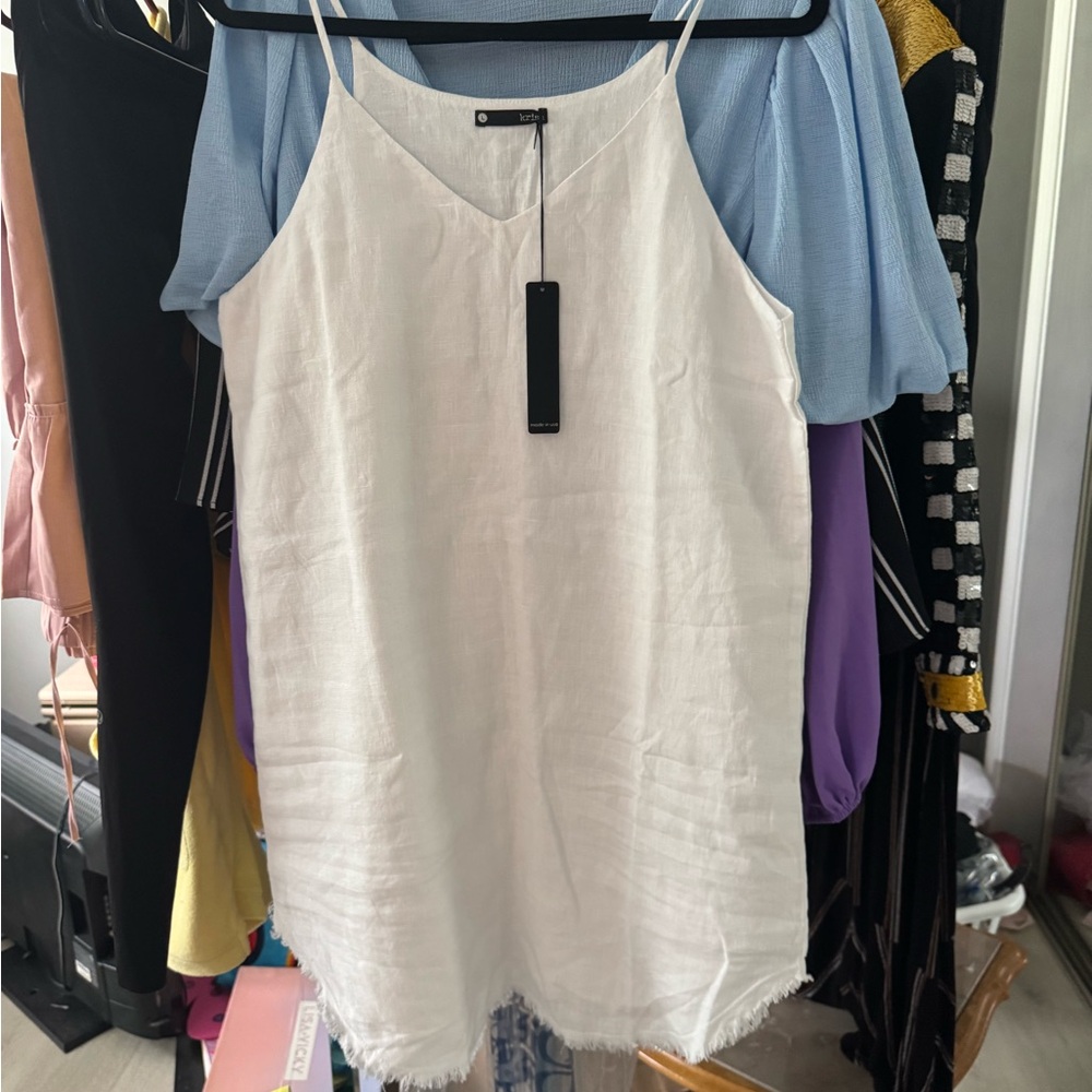 Elegant White Camisole by Krisa